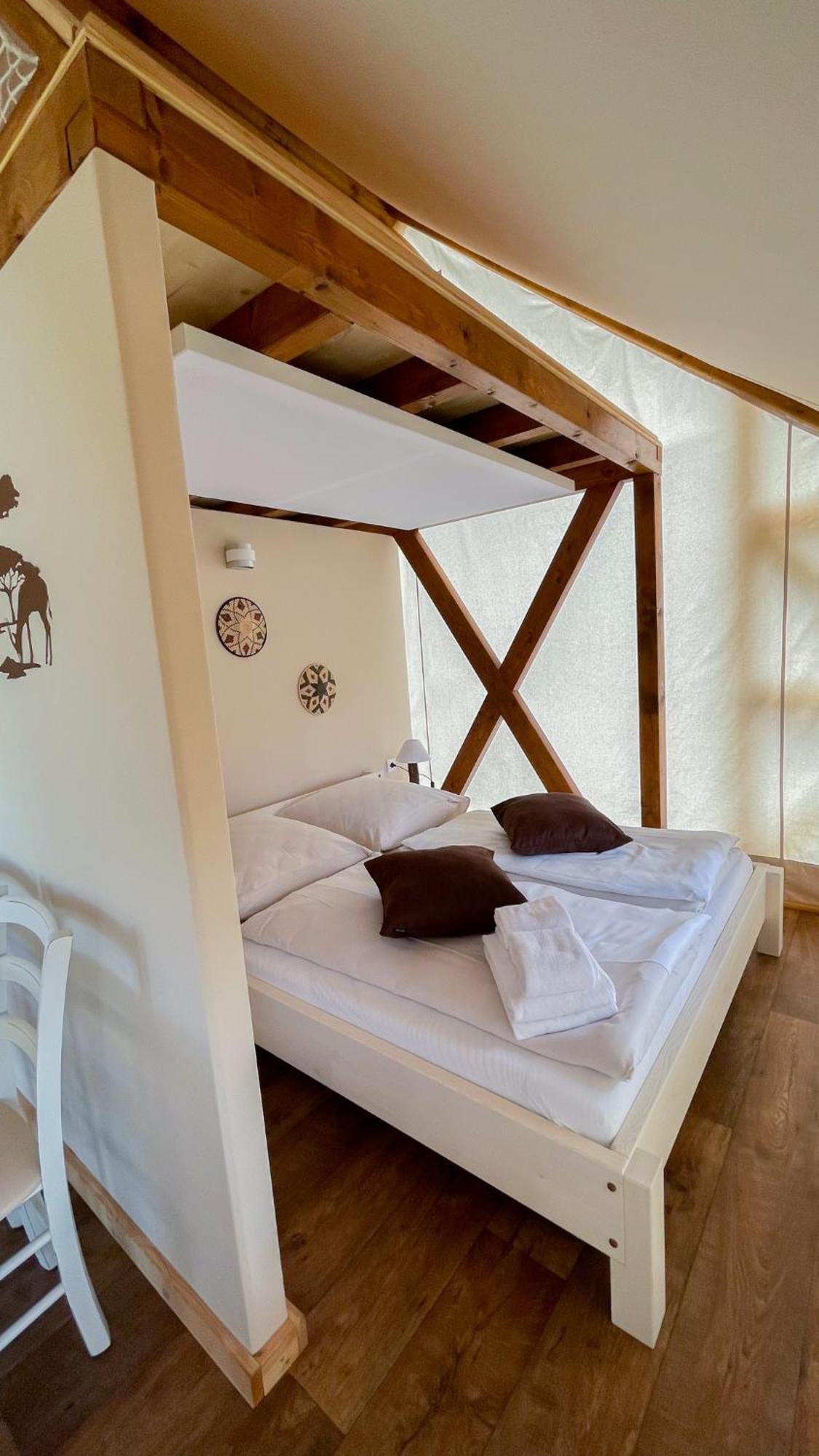 Ferienwohnung Safarizelt Kiara Falkenburg Exterior foto