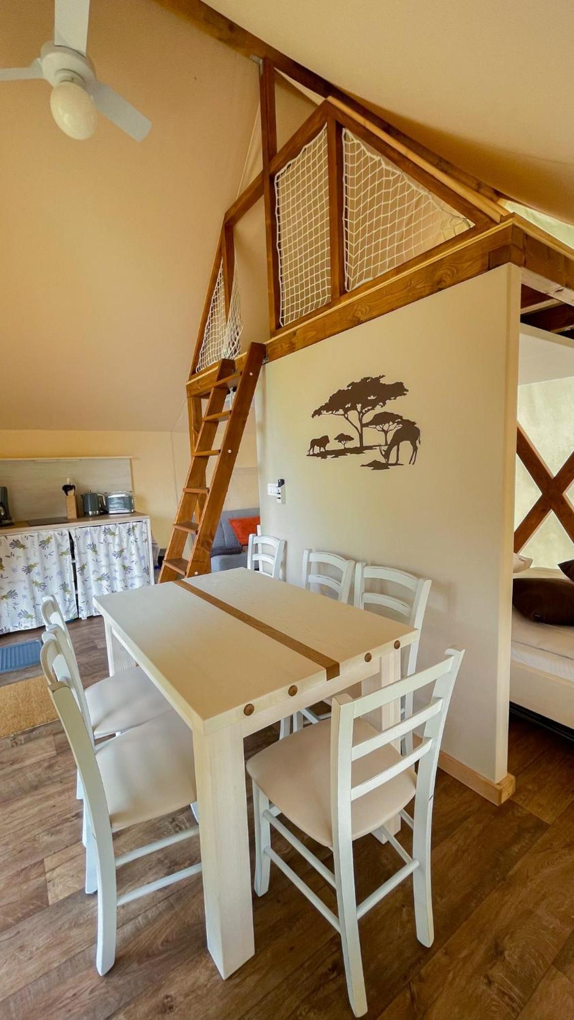 Ferienwohnung Safarizelt Kiara Falkenburg Exterior foto